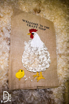 Mud Pie Embroidered Farm Towels - Deadwood South Boutique & Company LLC