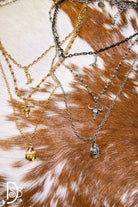 Multi Layer Fashion Cowboy Stack Necklace - Deadwood South Boutique & Company LLC