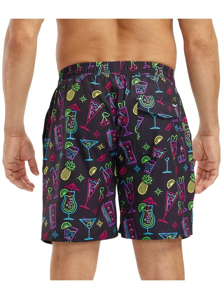 Neon Nightcap Men's Swim Trunks - Deadwood South Boutique & Company LLC