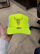 Neon Skull Trucker Caps - Deadwood South Boutique & Company LLC