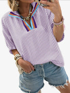 Nova Textured Blouse - Deadwood South Boutique & Company LLC
