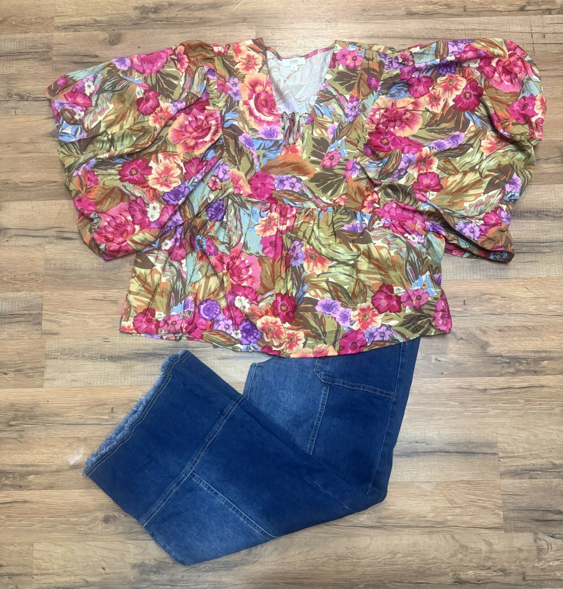 Olive Garden Blouse - Deadwood South Boutique & Company LLC