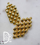 OMG Brick Pattern Drop Earrings - Deadwood South Boutique & Company LLC