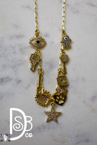 OMG Lock & Key Charm Necklace - Deadwood South Boutique & Company LLC