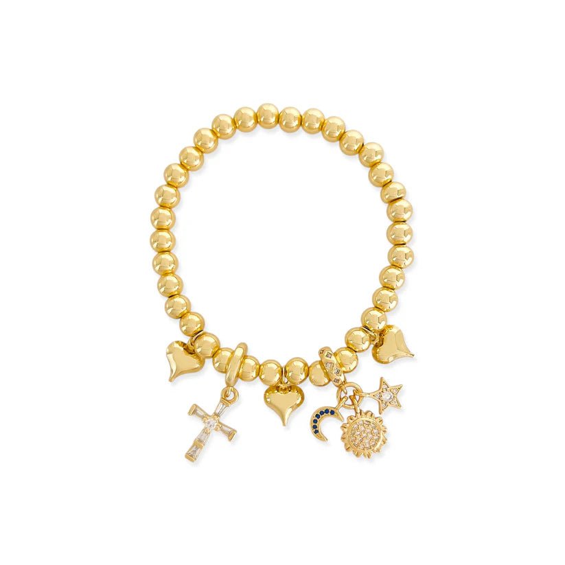 OMG Natalie Stretch Charm Bracelet - Deadwood South Boutique & Company LLC