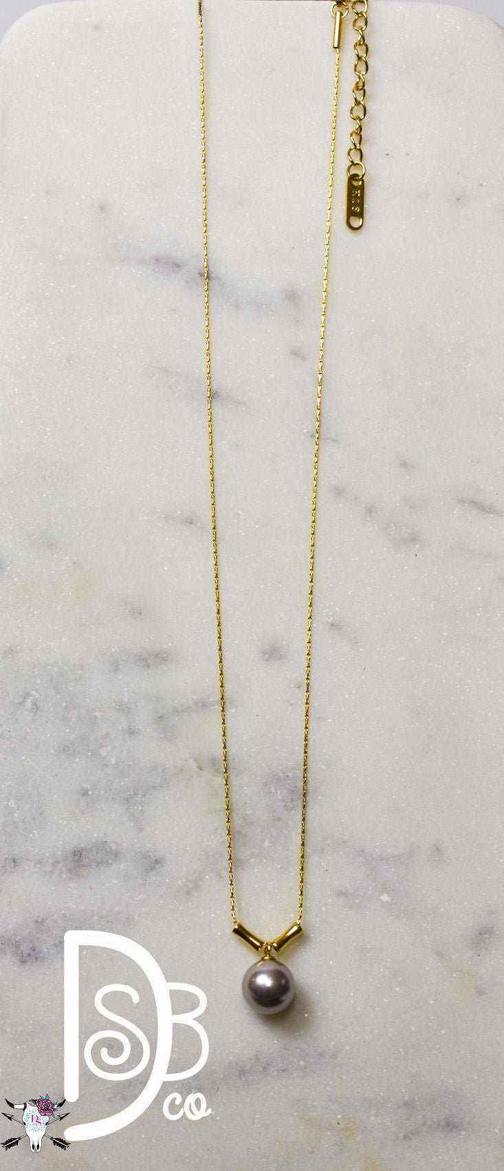 OMG Pearl Necklace - Deadwood South Boutique & Company LLC