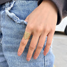 OMG Tall Trees Ring - Deadwood South Boutique & Company LLC