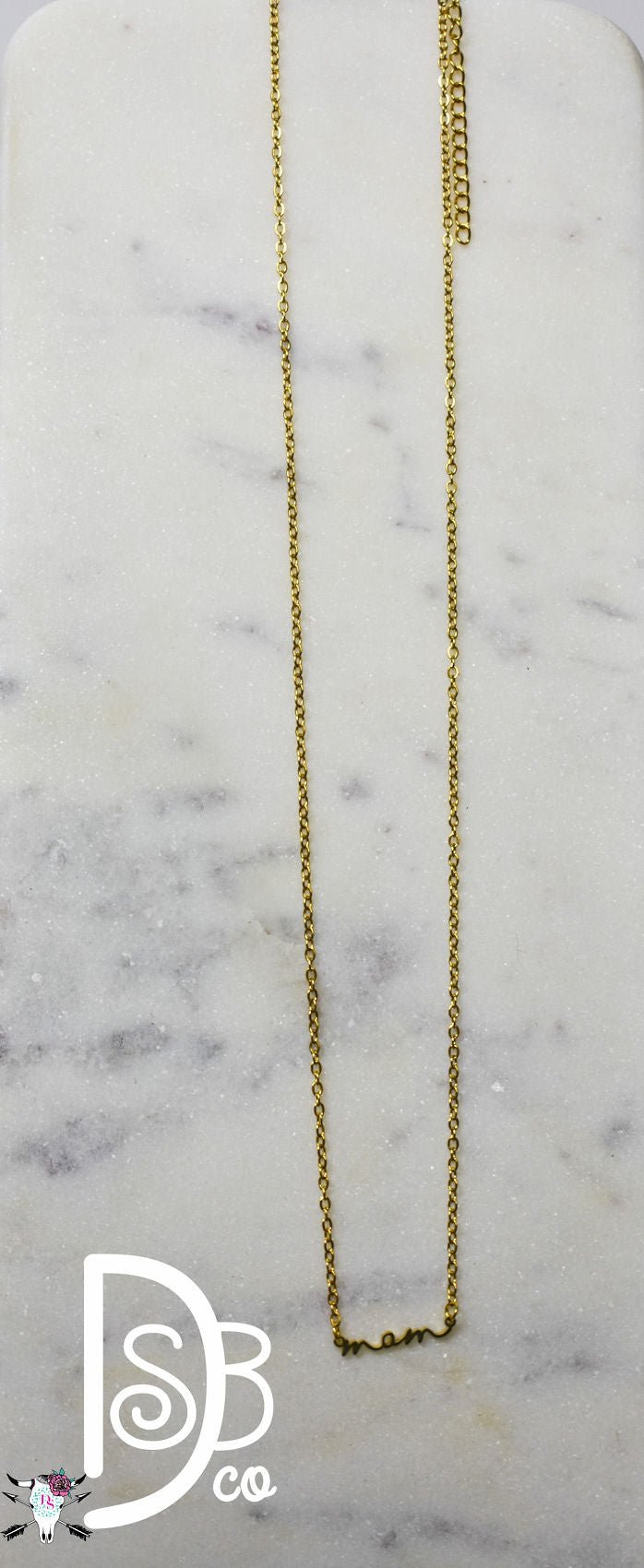 OMG WR Mom Necklace - Deadwood South Boutique & Company LLC