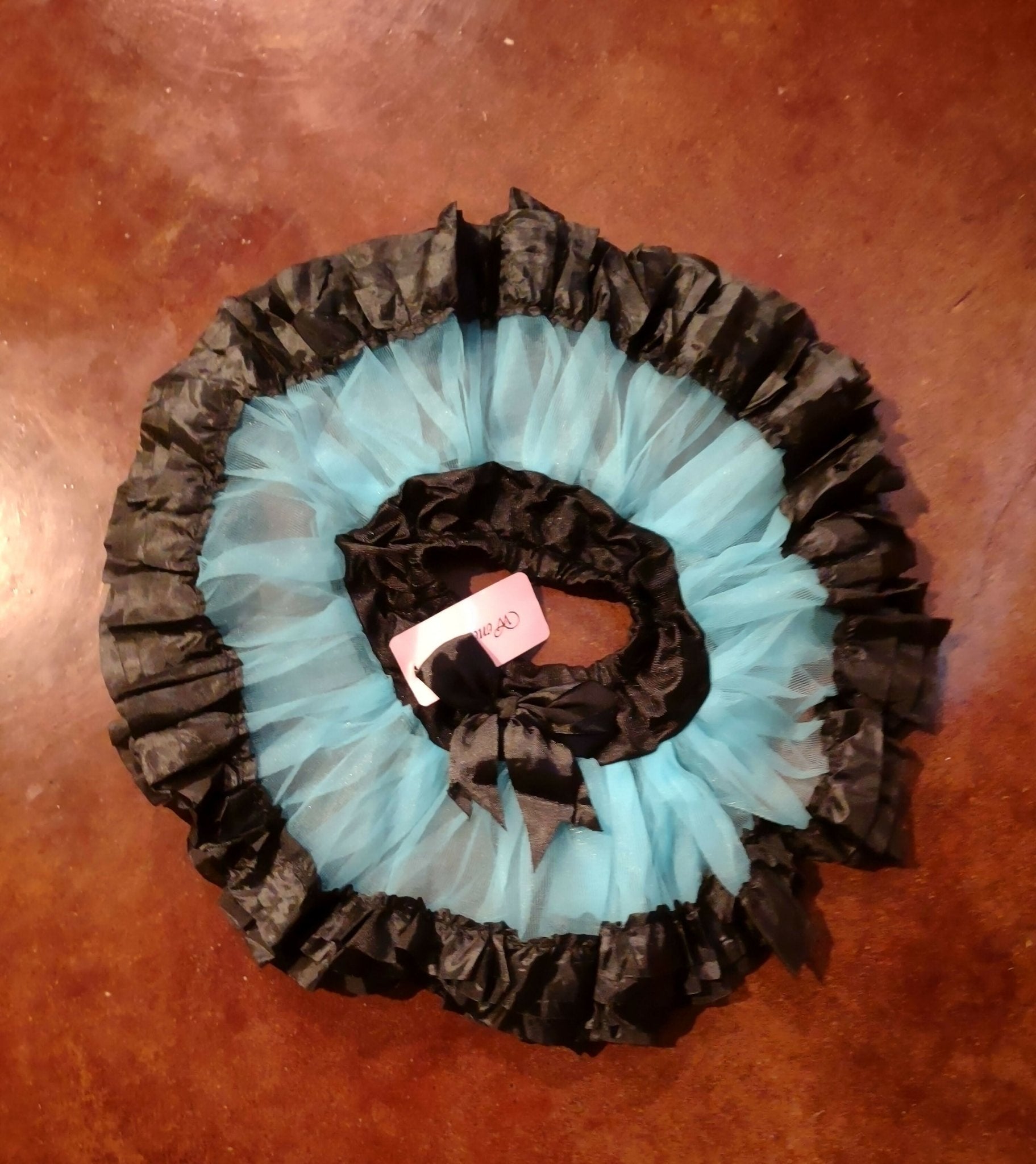 Pastel Blue/Black Tutu - Deadwood South Boutique & Company LLC