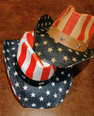 Patriotic Straw Hat - Deadwood South Boutique & Company LLC