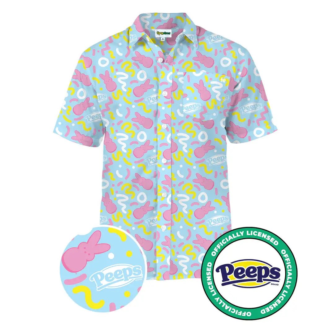 Peeps Sugar Me Button Down Shirt - Deadwood South Boutique & Company LLC