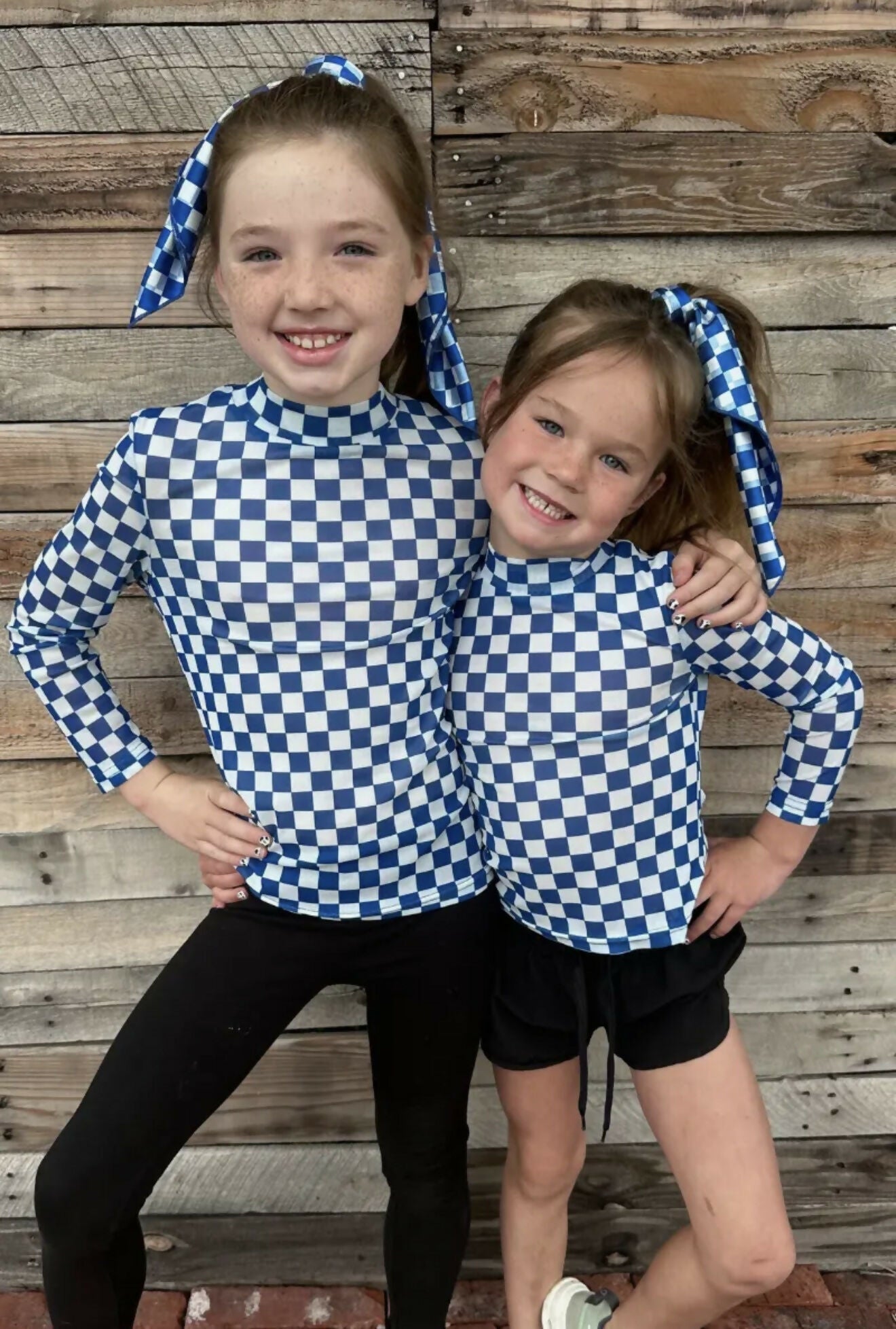 Pep Rally Blue Kids Mesh Top - Deadwood South Boutique & Company LLC