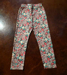 Pink Floral/Paisley Leggings - Deadwood South Boutique & Company LLC