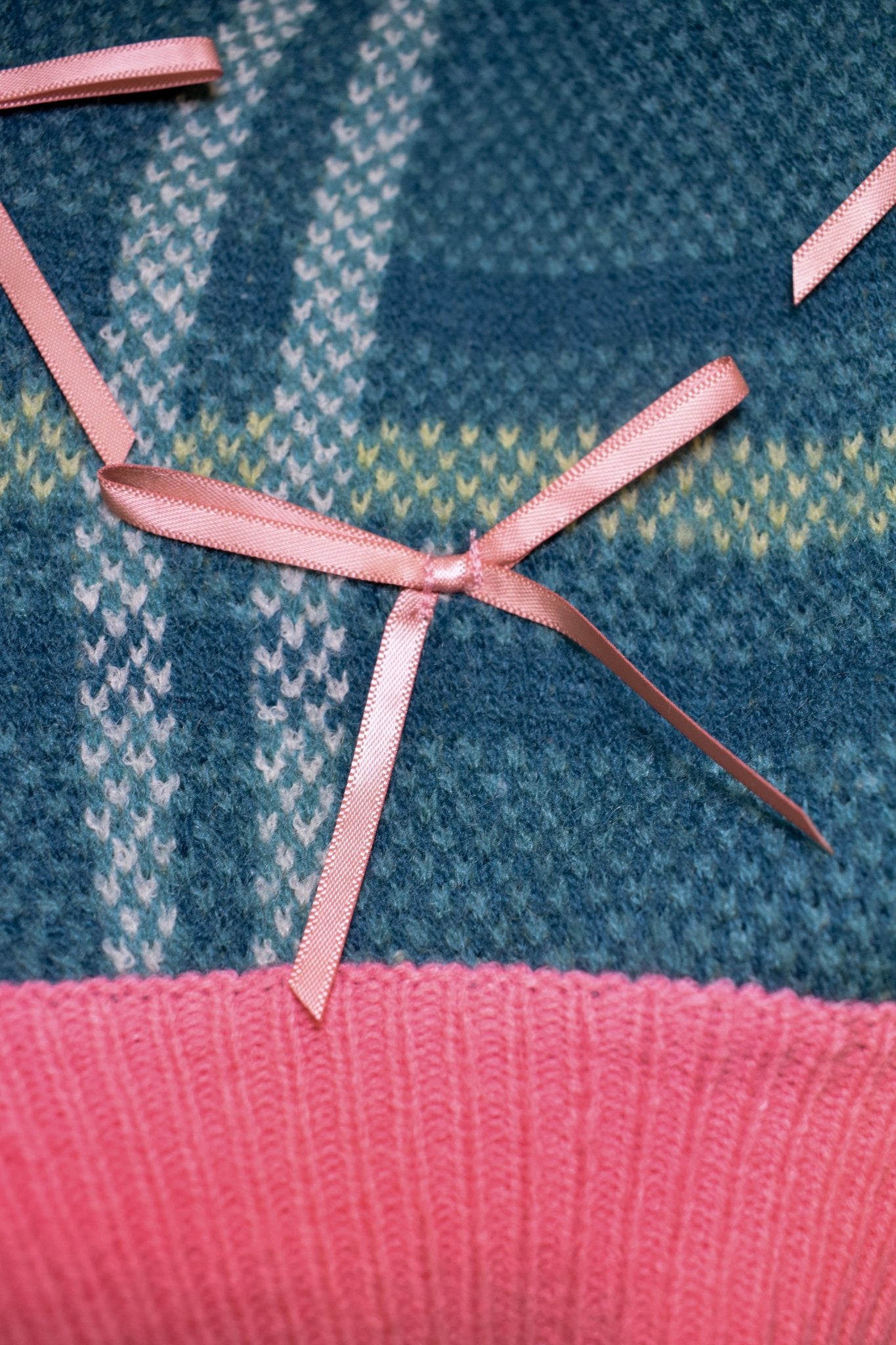 Plaid Bow Sweater - Deadwood South Boutique & Company LLC