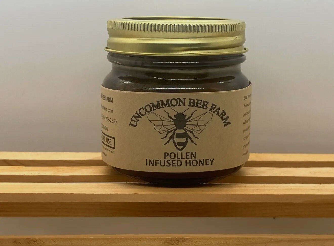 Pollen Infused Honey 5oz - Deadwood South Boutique & Company LLC