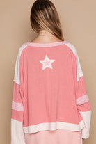 Retro Pink Star Top-Tops & Tees-Deadwood South Boutique & Company LLC-Deadwood South Boutique, Women's Fashion Boutique in Henderson, TX