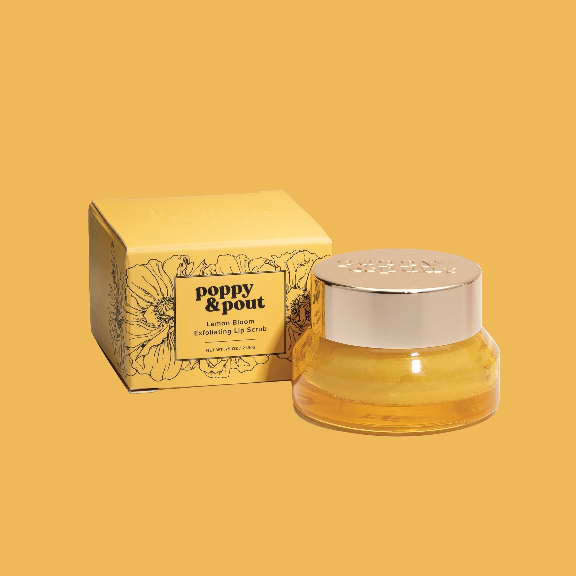 Poppy & Pout Lip Scrub - Deadwood South Boutique & Company LLC