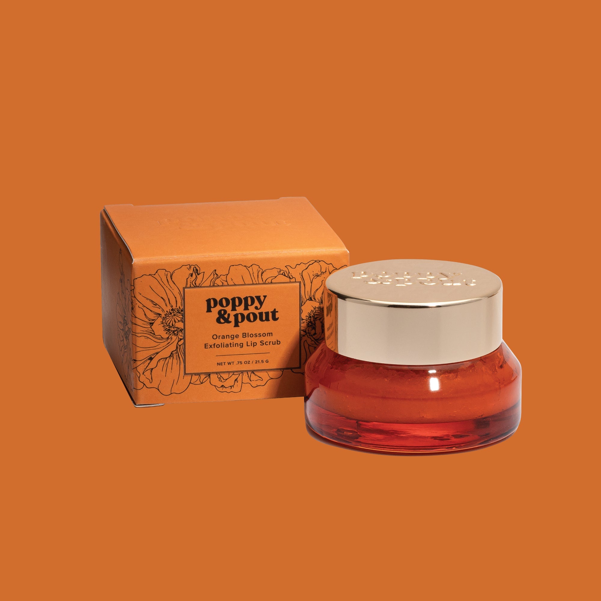 Poppy & Pout Lip Scrub - Deadwood South Boutique & Company LLC