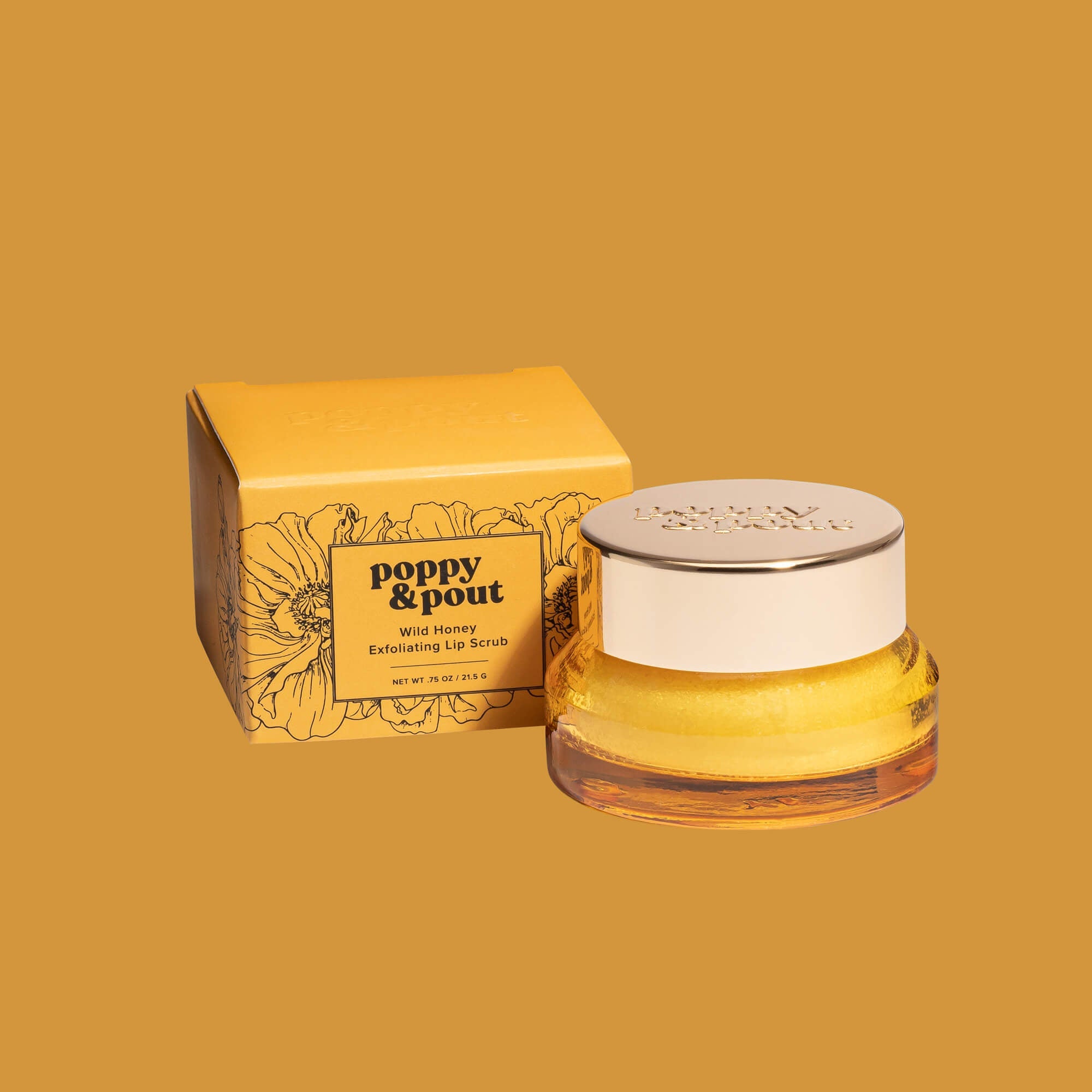 Poppy & Pout Lip Scrub - Deadwood South Boutique & Company LLC