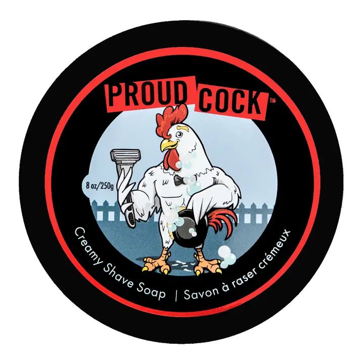 Proud Cock Creamy Shave Soap - Deadwood South Boutique & Company LLC