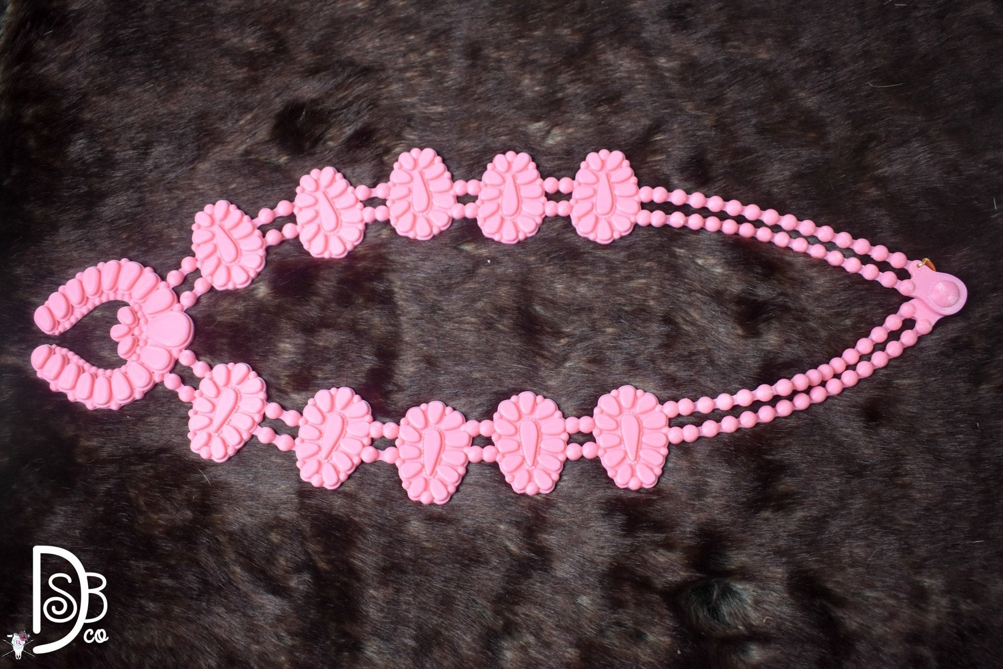 RAHYA Bubblegum Pink Golden Hour Necklace - Deadwood South Boutique & Company LLC
