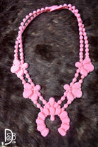 RAHYA Bubblegum Pink Night Bloom Necklace - Deadwood South Boutique & Company LLC