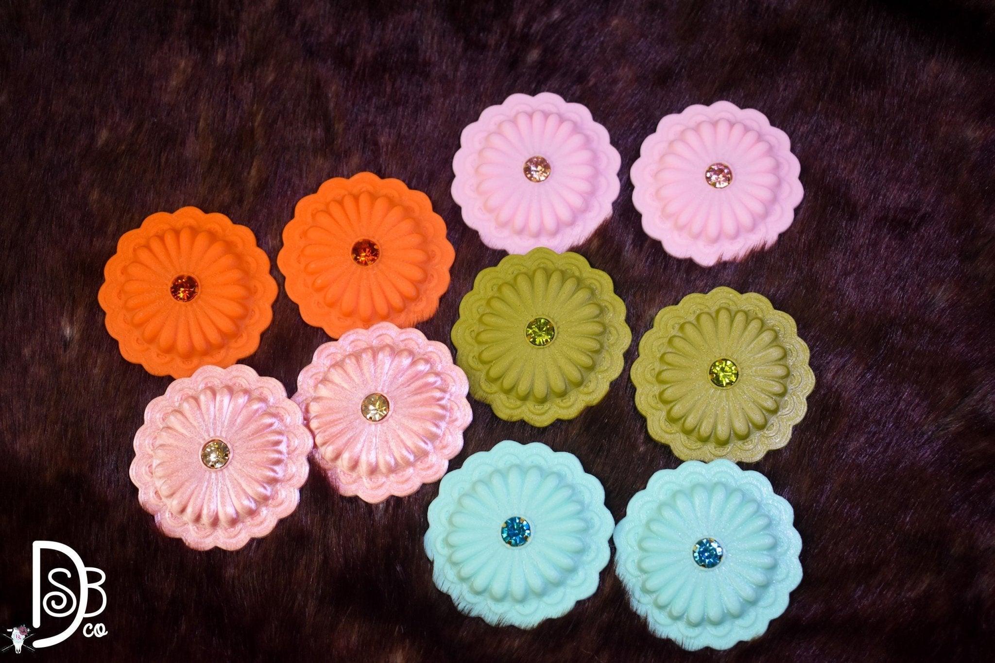 RAHYA Concho Statement Earrings - Deadwood South Boutique & Company LLC