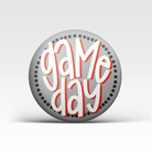Red Game Day Polka Dots Buttons | Game Day Pins - Deadwood South Boutique & Company LLC