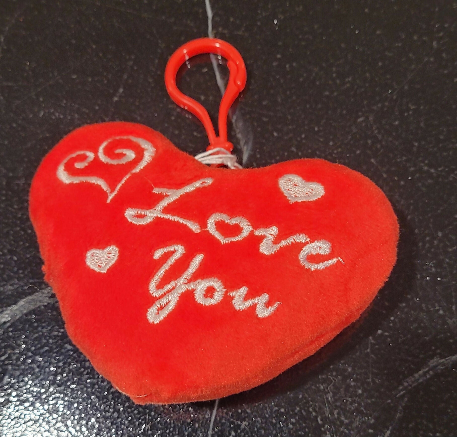 Red Heart Keychain - Deadwood South Boutique & Company LLC