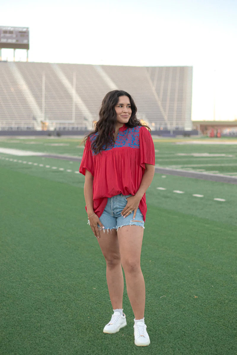 The Arlington Top-Tops & Tees-Deadwood South Boutique & Company LLC-Deadwood South Boutique, Women's Fashion Boutique in Henderson, TX