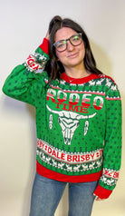 Rock + Roll Dale Ugly Christmas Sweater - Deadwood South Boutique & Company LLC