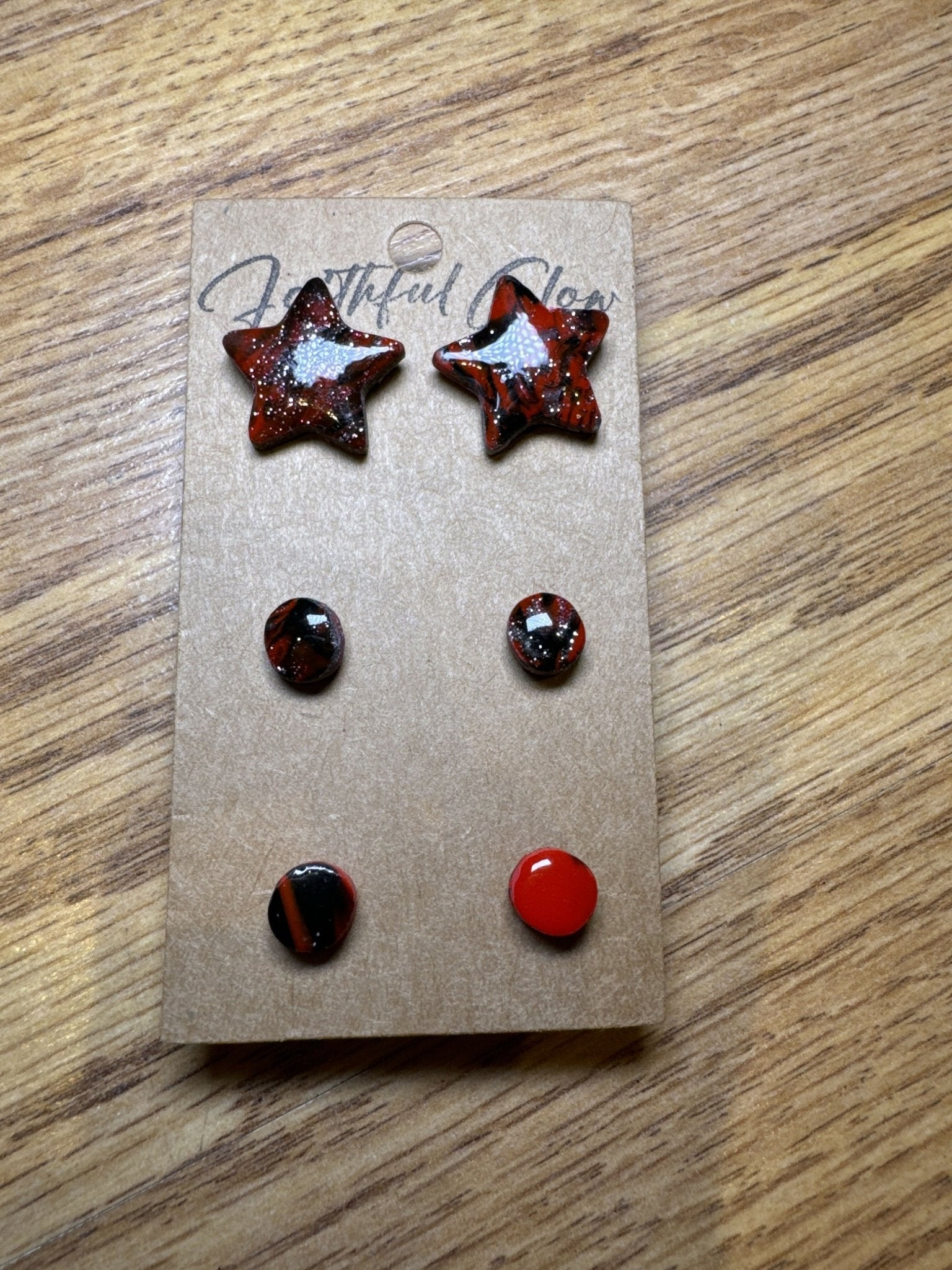 Rockstar Trio Double Stud - Deadwood South Boutique & Company LLC