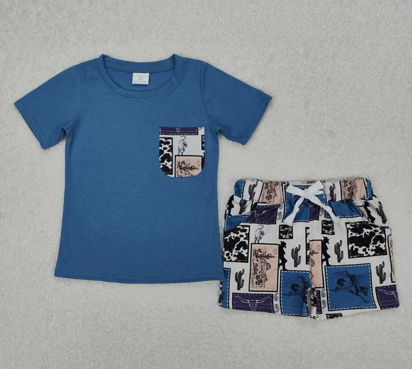 Rodeo Way Short Set - Deadwood South Boutique & Company LLC