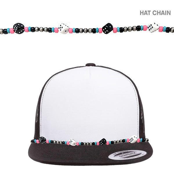 Roll the Dice Trucker Cap Chain - Deadwood South Boutique & Company LLC
