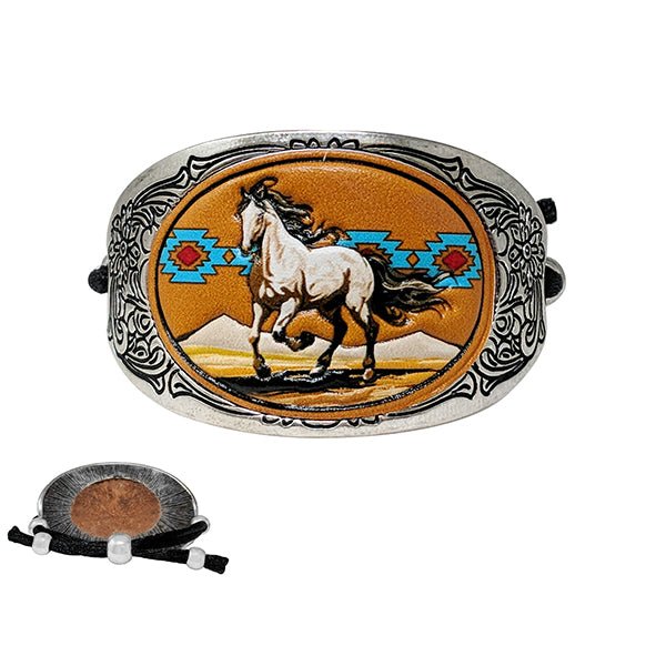 Running Horses Bracelet - Deadwood South Boutique & Company LLC