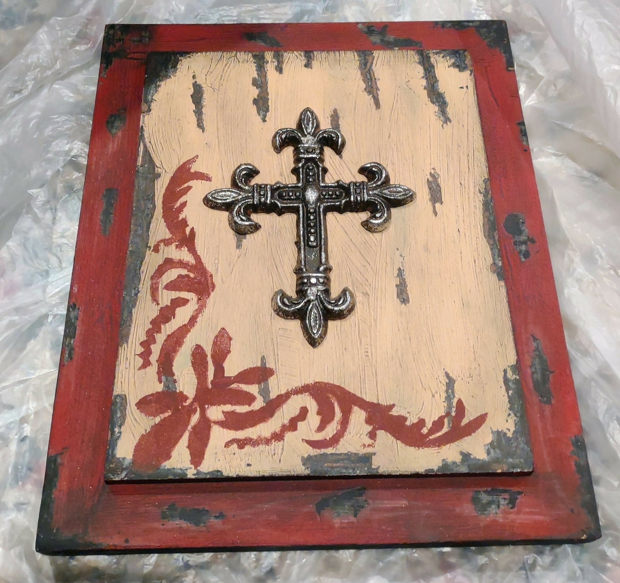 Rustic Cross Picture - Deadwood South Boutique & Company LLC