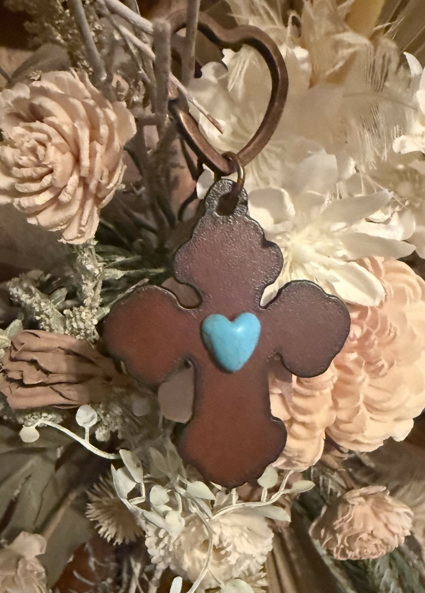 Rustic Metal Keychains - Deadwood South Boutique & Company LLC