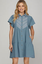 Sawyer Mini Dress - Deadwood South Boutique & Company LLC