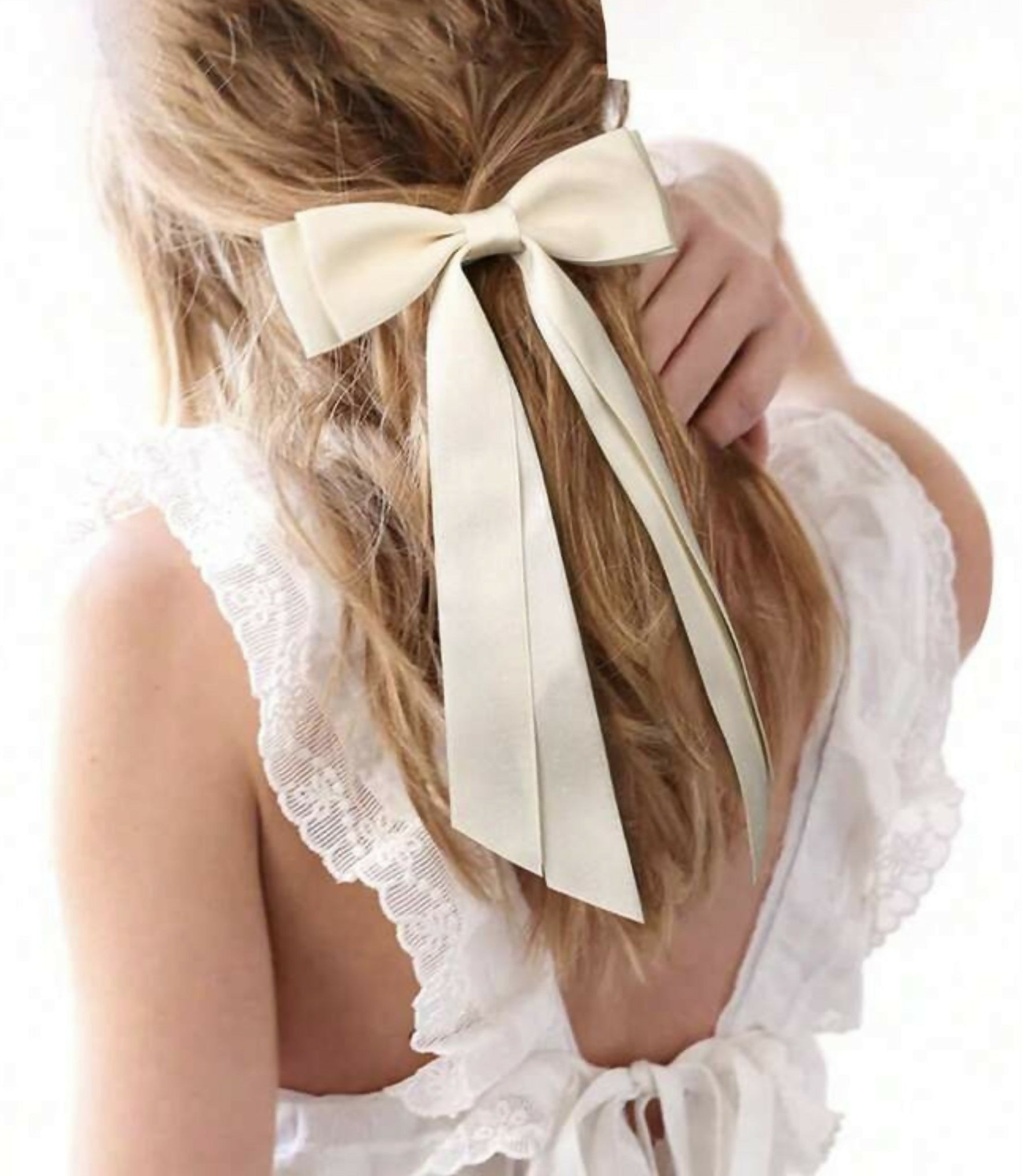 Silk Ribbon Hair Clips - Deadwood South Boutique & Company LLC
