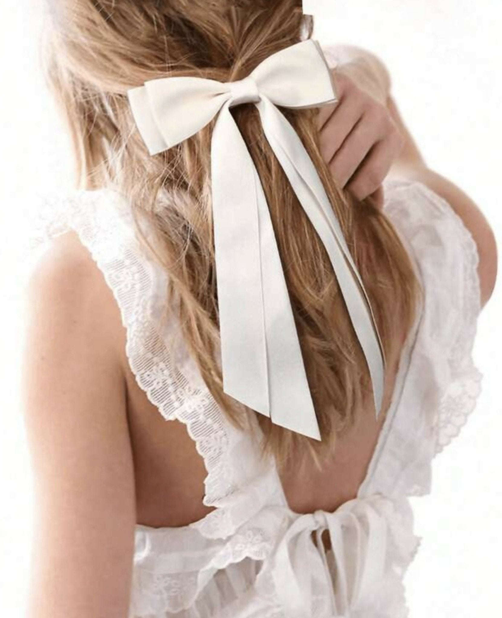 Silk Ribbon Hair Clips - Deadwood South Boutique & Company LLC