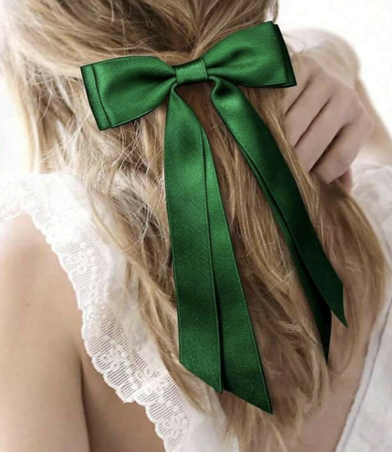 Silk Ribbon Hair Clips - Deadwood South Boutique & Company LLC