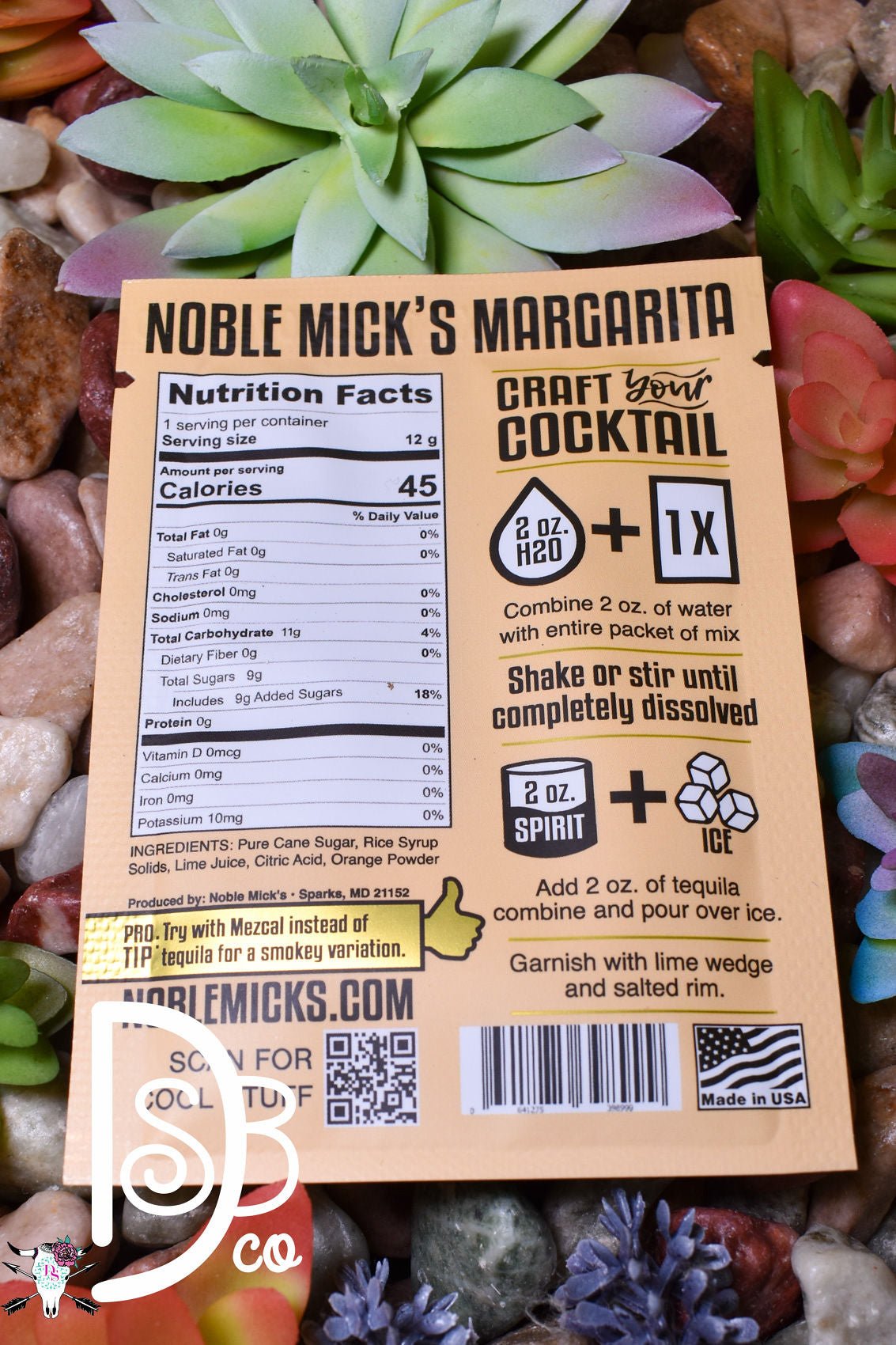 Single Serve Cocktail Mixes - Deadwood South Boutique & Company LLC