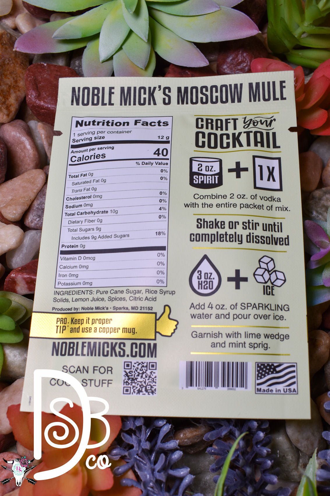 Single Serve Cocktail Mixes - Deadwood South Boutique & Company LLC