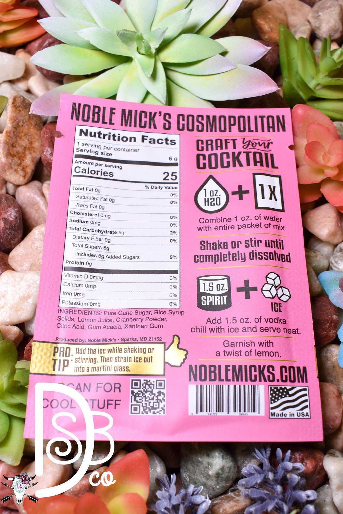 Single Serve Cocktail Mixes - Deadwood South Boutique & Company LLC