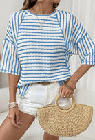 Sloane Texturex Oversized Top - Deadwood South Boutique & Company LLC
