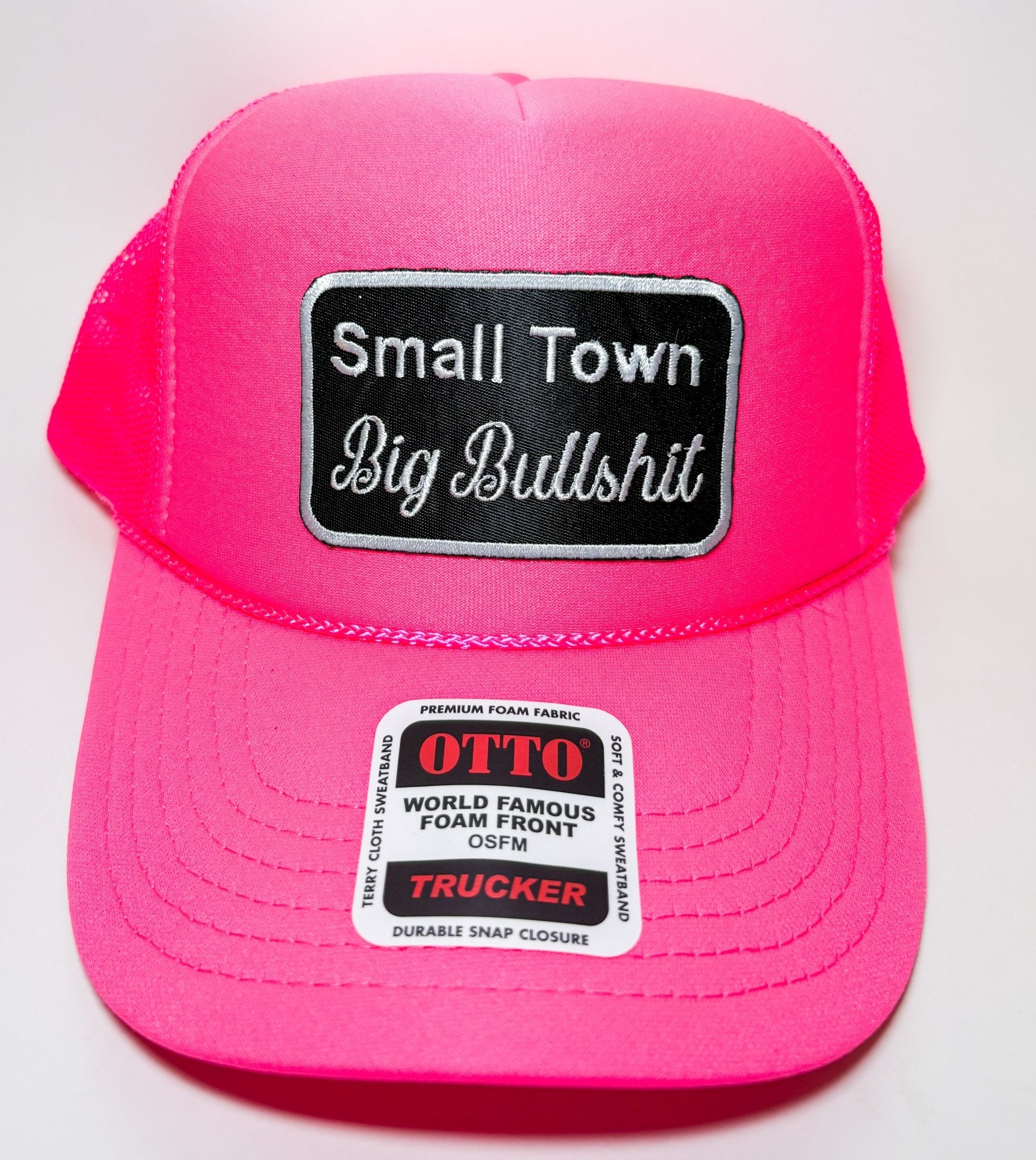 Small Town Big Bull***** Trucker Cap - Deadwood South Boutique & Company LLC