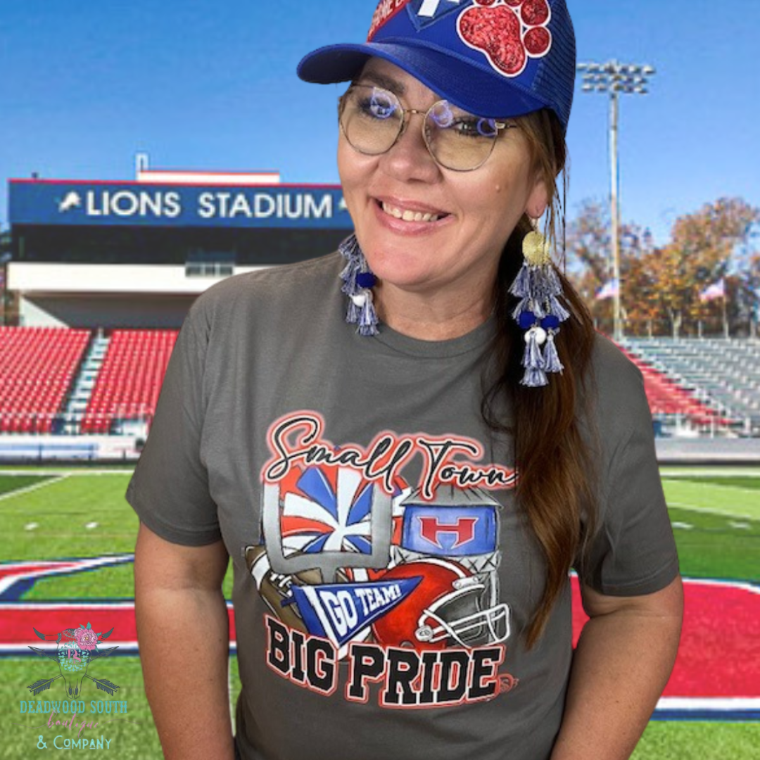 Small Town Big Pride Graphic Tee - Deadwood South Boutique & Company LLC