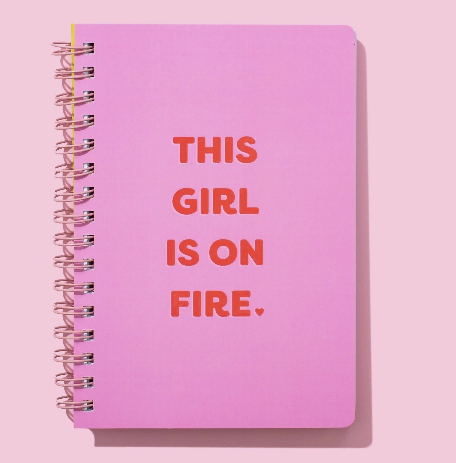 Spiral Notebook - "This Girl Is On Fire" - Deadwood South Boutique & Company LLC