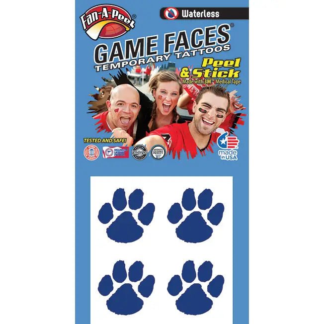 Spirit Game Face Temporary Tattoo - Deadwood South Boutique & Company LLC