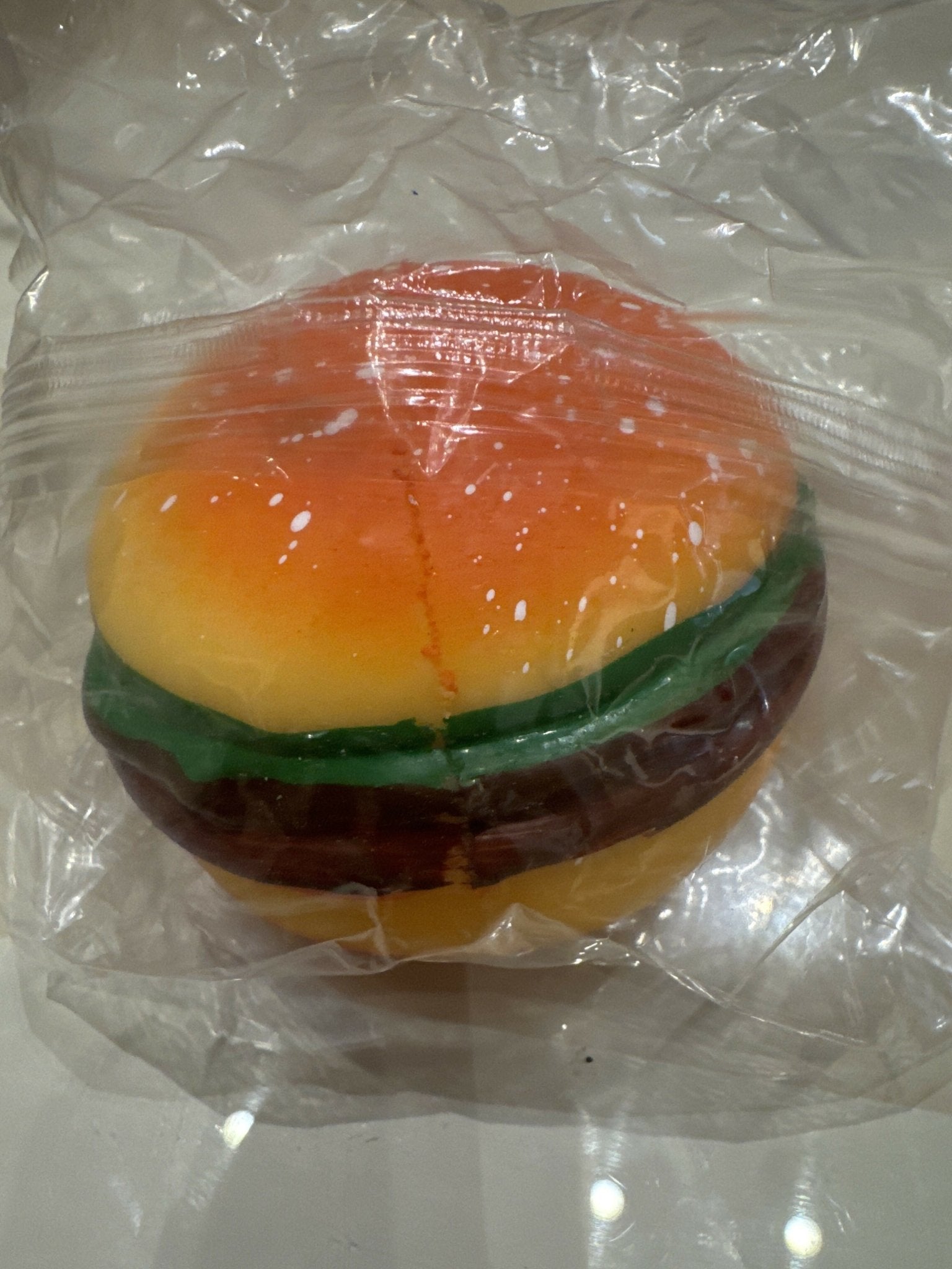 Squishy hamburger - Deadwood South Boutique & Company LLC